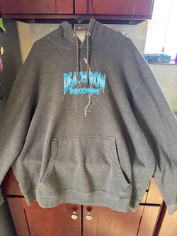 Death Row Records Gray Graphic Hoodie