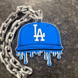 Made to order team over size necklace