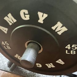 2x 2” 45LB Bumperplates