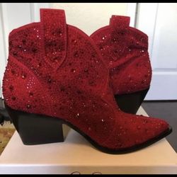 red boots 8.5