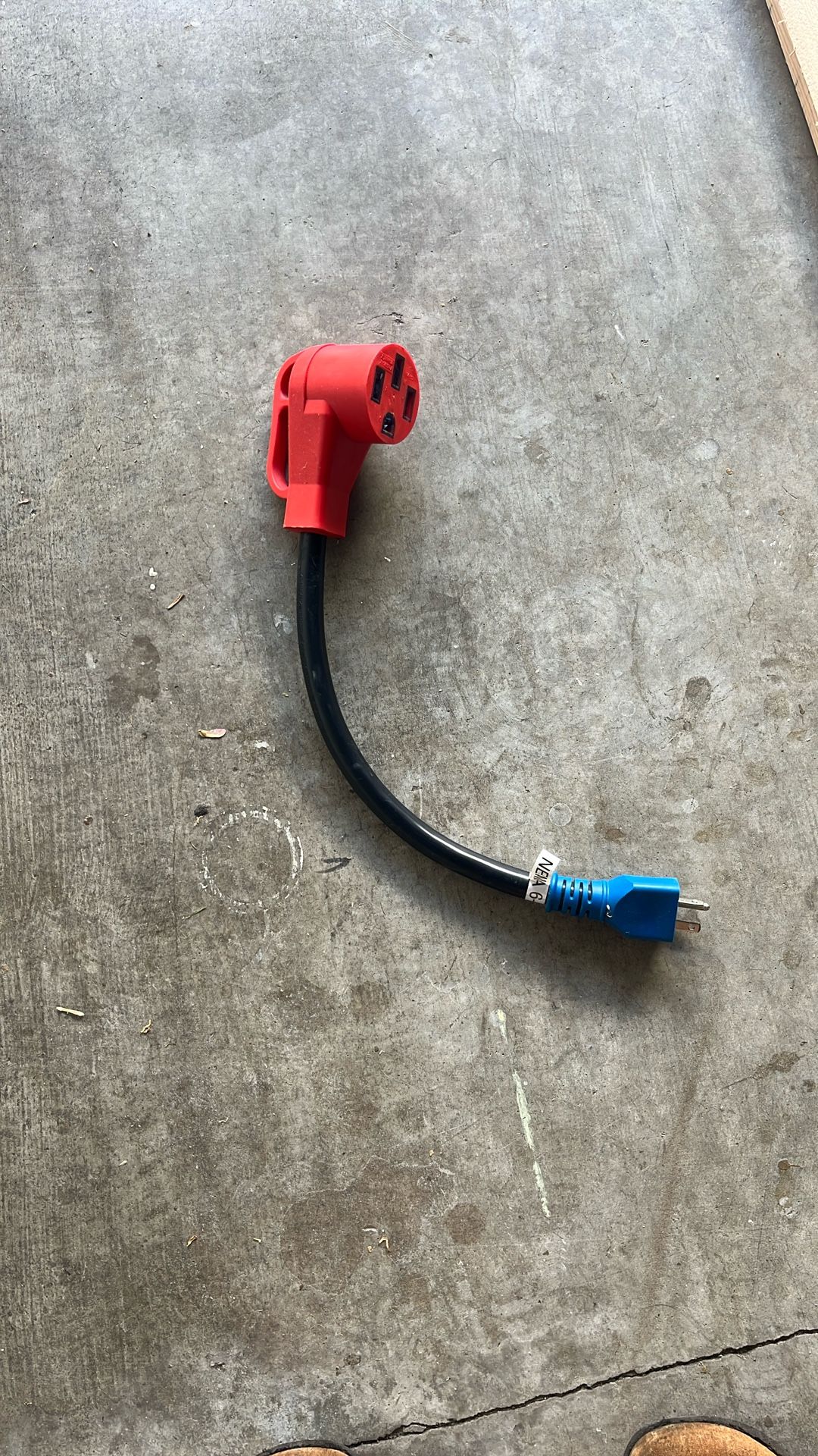 NEMA 6-20P To NEMA 14-50R EV Charging Adapter