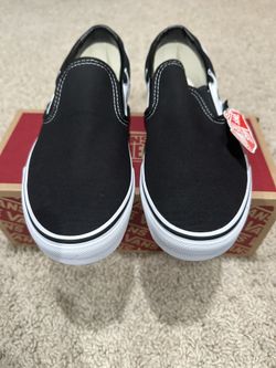 Vans Classic Slip-On Flame Black/White