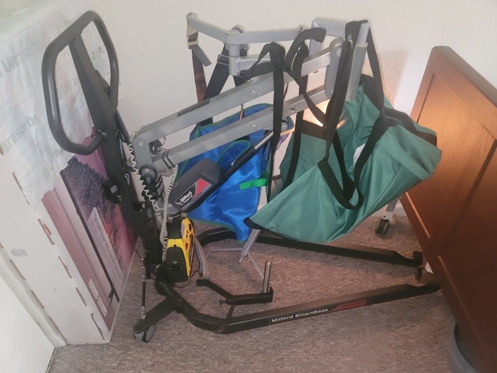 Electric Patient Transfer Lift | Floor, Low Bed, and Chair Lift