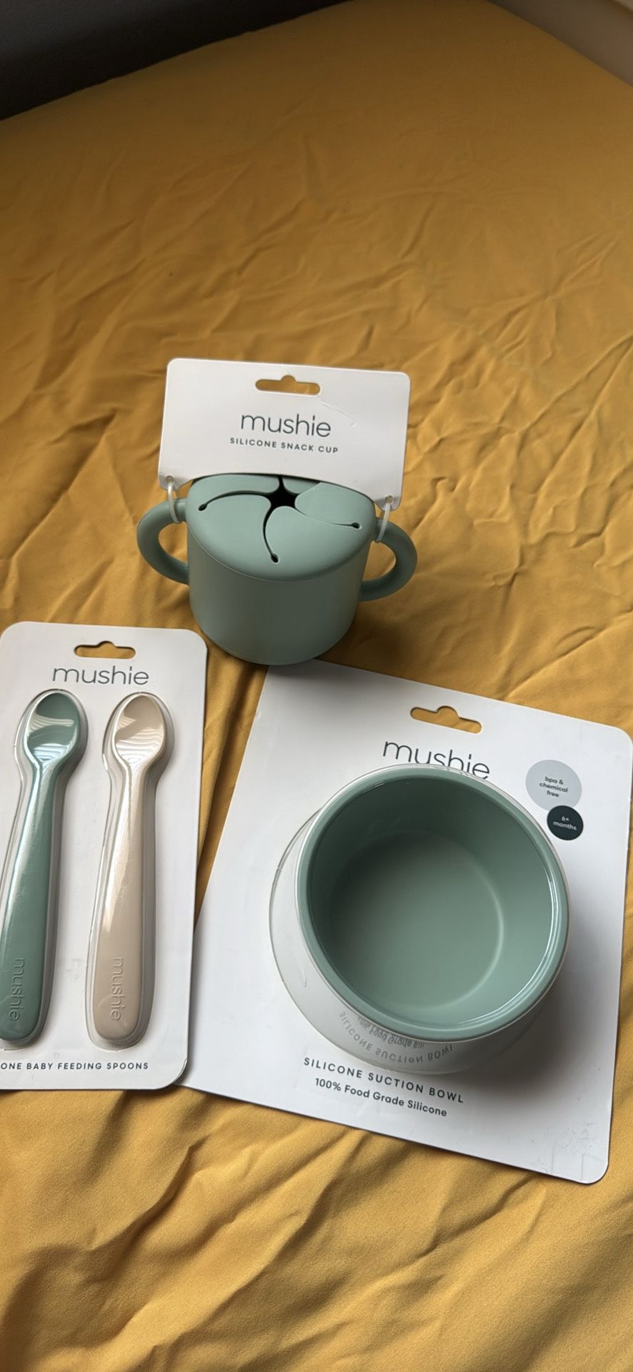 Mushie Baby Feeding Set