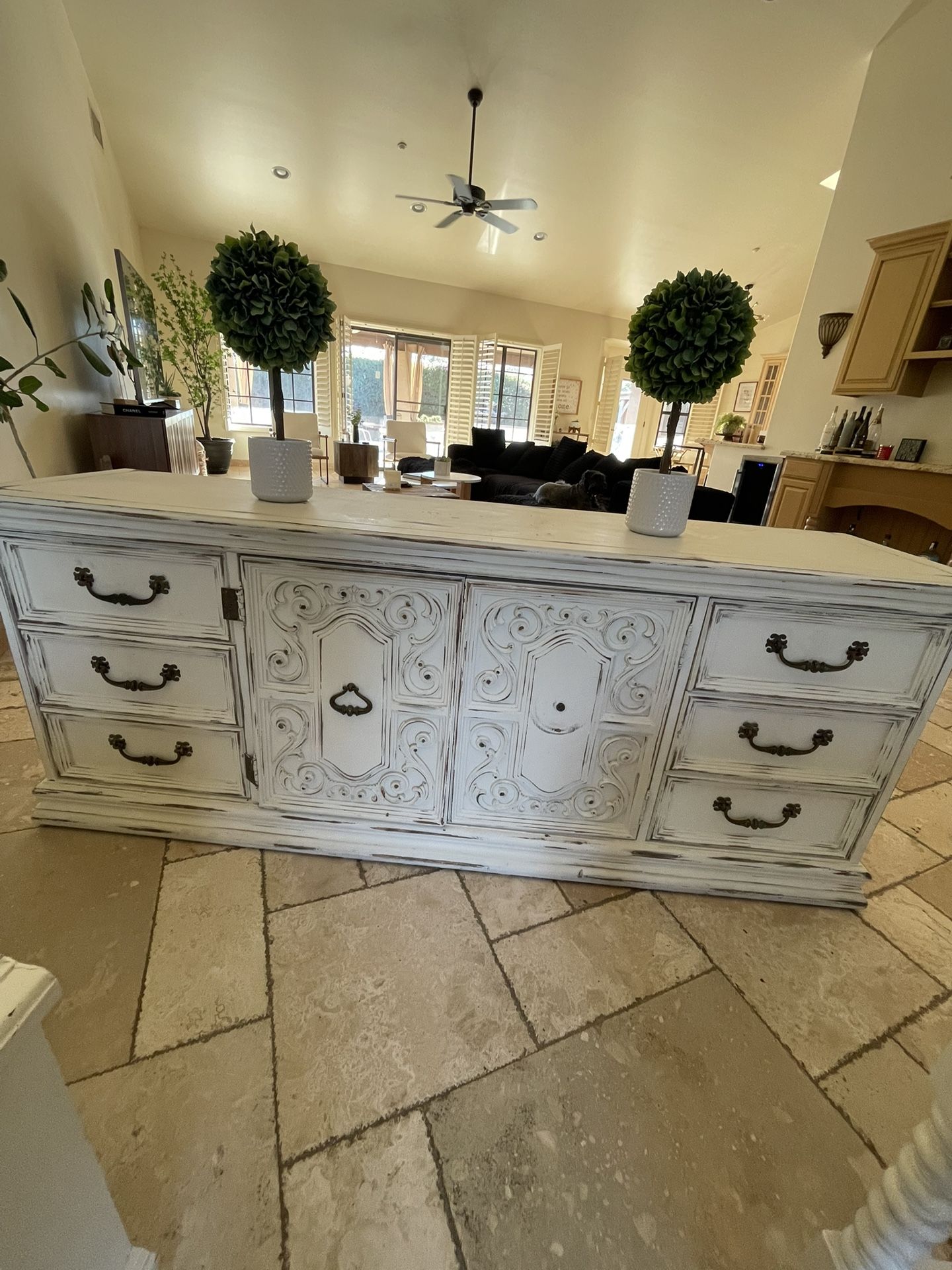 Antique Farmhouse Bedroom Dresser Set