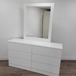 DRESSER WHIT MIRROR ( TOCADOR CON ESPEJO)