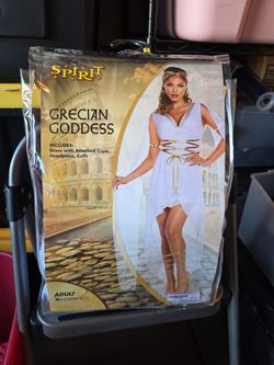 Spirit Grecian Goddess Halloween Costume Adult Medium
