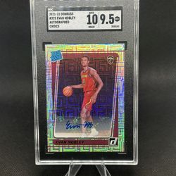 Evan Mobley Rookie Autographed Choice Slab