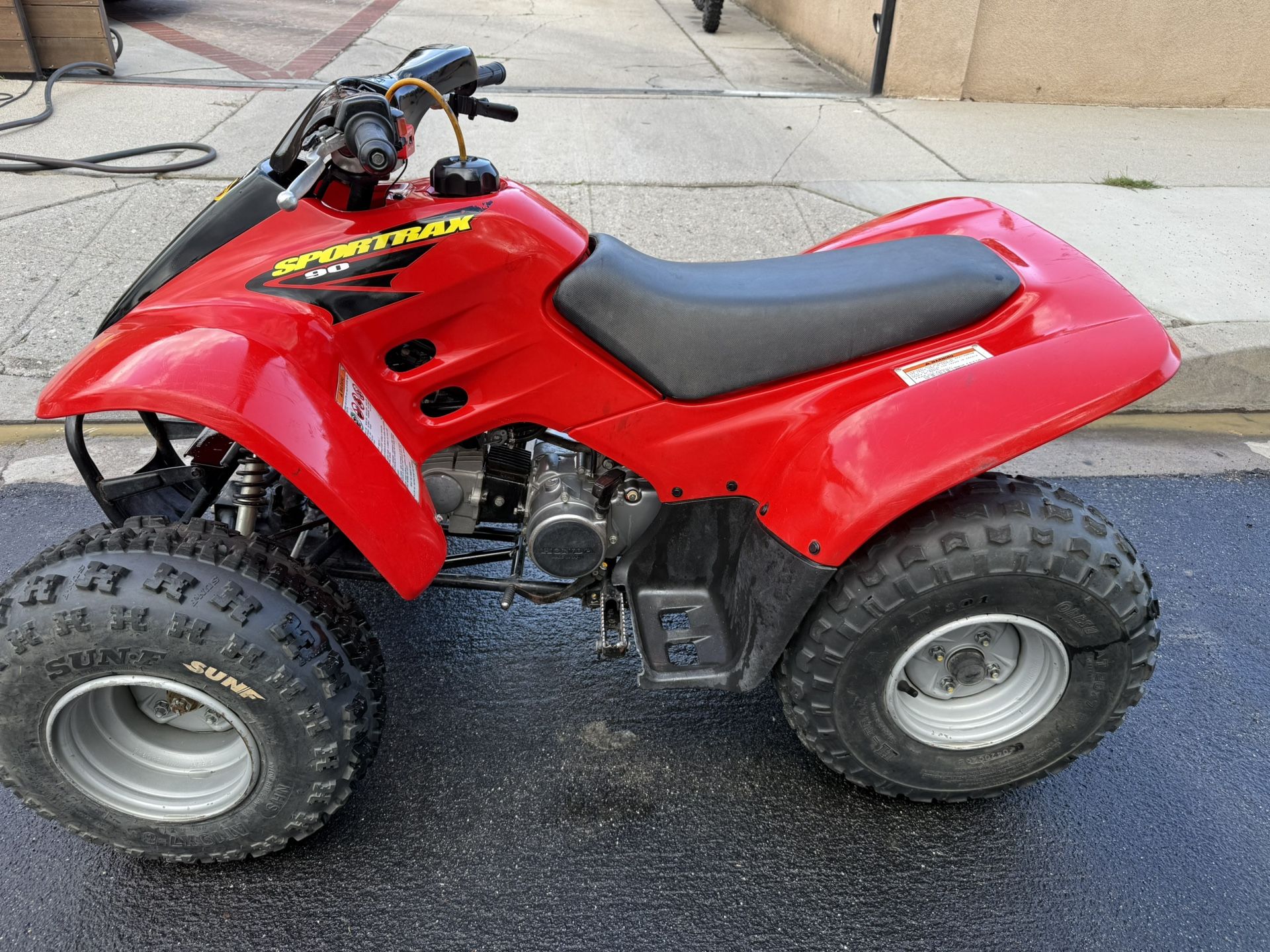 Honda Trx 90cc 2003 Green Sticker ATV SEMI-automatic Gear