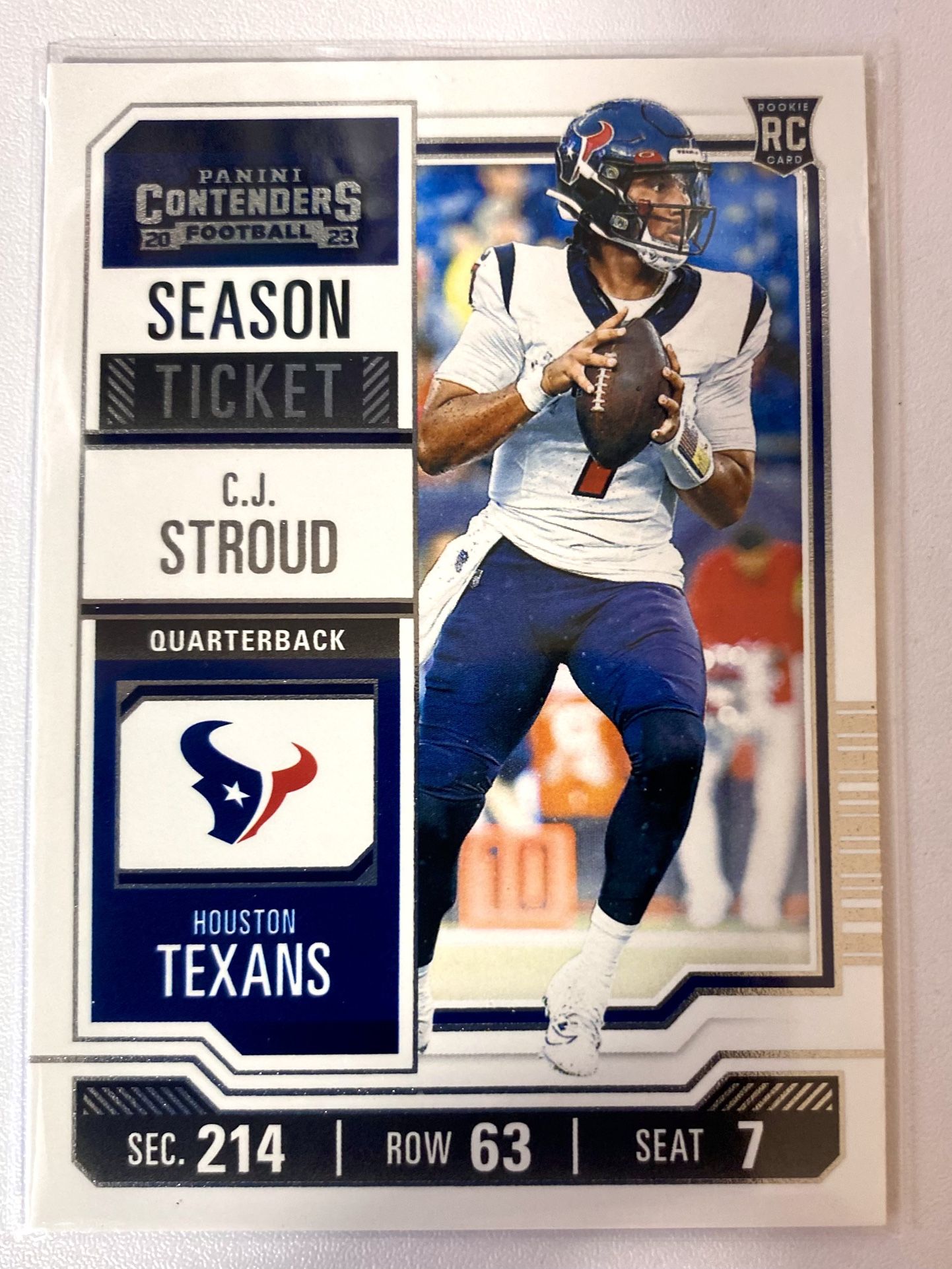 C.J. Stroud 2023 Panini Contenders Rookie RC