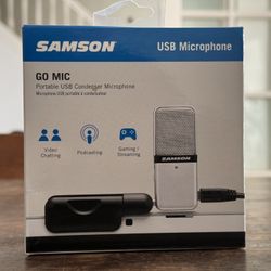 Samson Go Mic USB Portable Microphone 🎤 