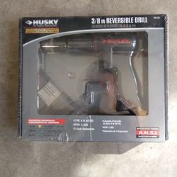 Husky 3/8" Reversible Air Drill 