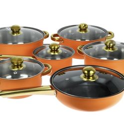 12-Piece Cookware Set, new