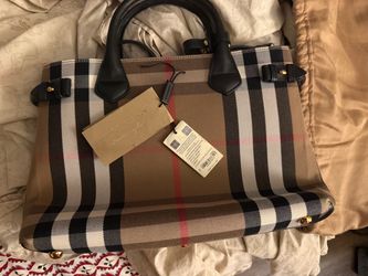 Burberry MD Banner House Check Canvas – $1,000 OBO