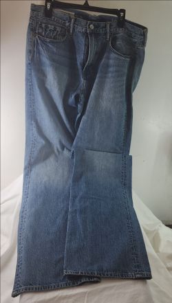 Men's Blue Denim Jeans 35x36