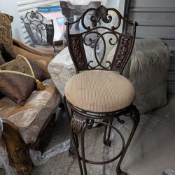 Iron Rod Bar Stools