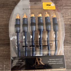 New Acoustic Research S-Video RCA Audio Cable – 6 ft