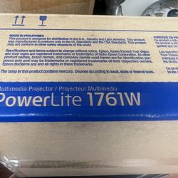 Epson Powerlite Projector New 