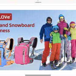 STLove Ski And Snowboard Harness Backpack