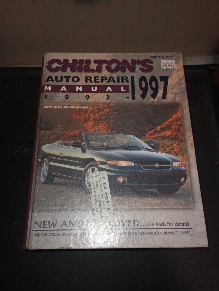 Two Auto Repair Books 