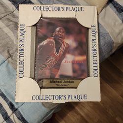 Michael Jordan Plaque