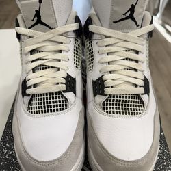 Used Jordan 4 Military Black Size 11