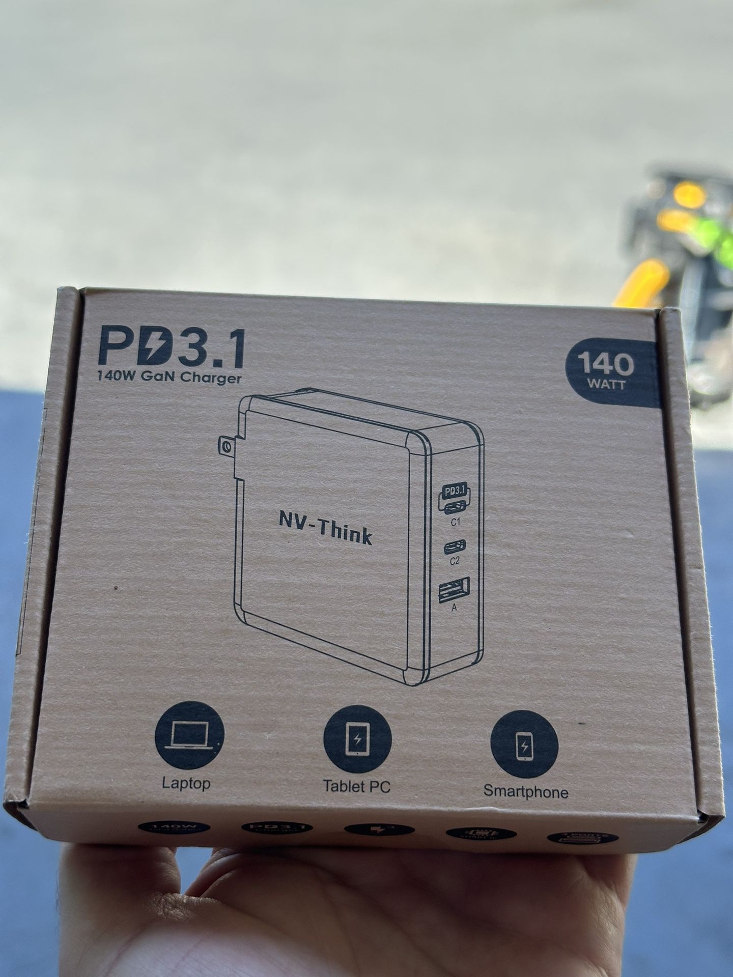 140W USB C Charger PD3.1 Fast Charging Power Adapter