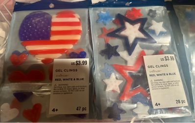 Red, White  & Blue Table Scatters🇺🇸 Bundle Of 4