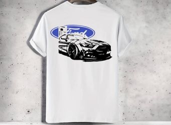 Mustang Car Auto Custom T Shirt 