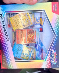 Pokémon TCG Prismatic Evolutions Poster Collection – NEW/SEALED