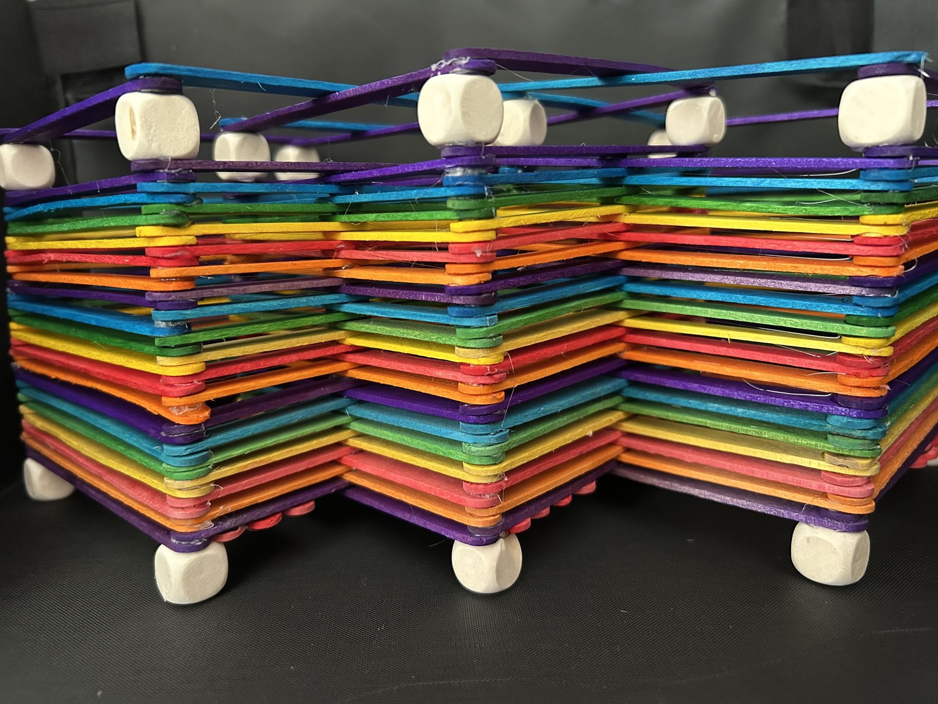 Multi-colored Silverware Holder