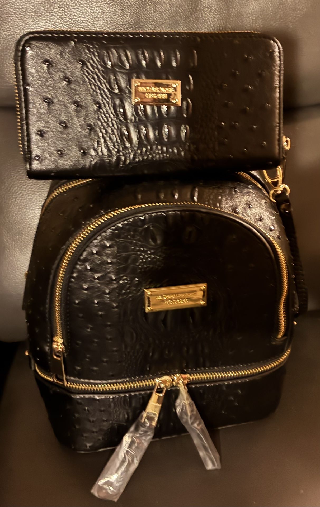Small Backpack With Wallet