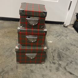 3 Box Vintage Gift Box Set 
