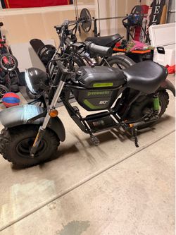 Green works electric mini bike