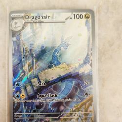 Dragonair full art pokemon card