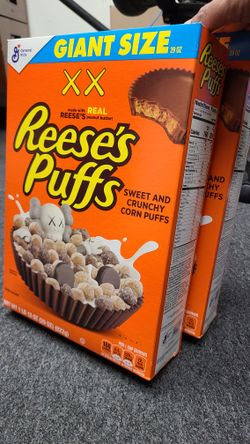 Reese's Puffs Kaws Cereal