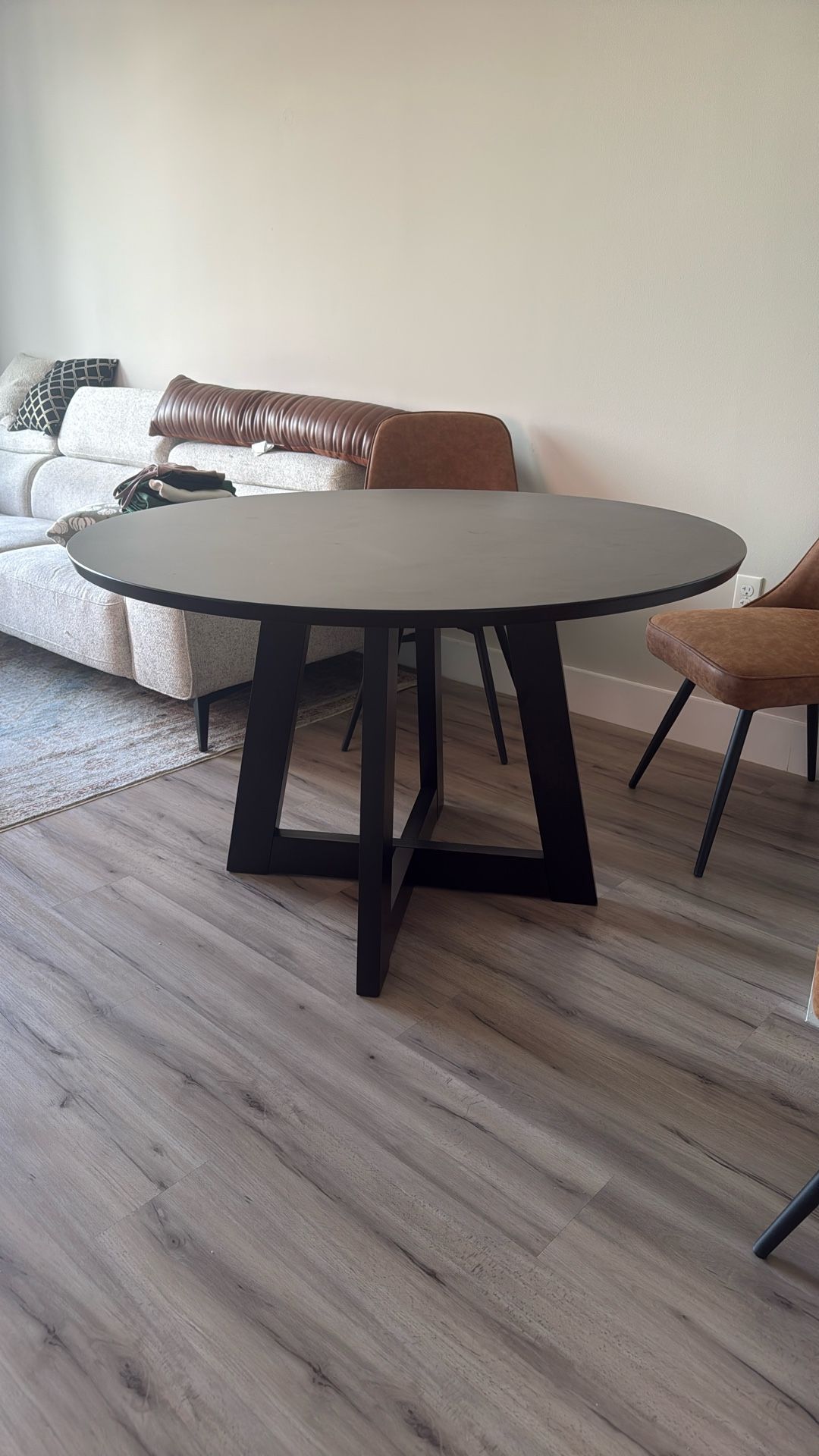 Dark Brown Dining Table