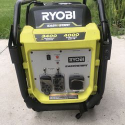 Ryobi 4000 watt inverter generator 