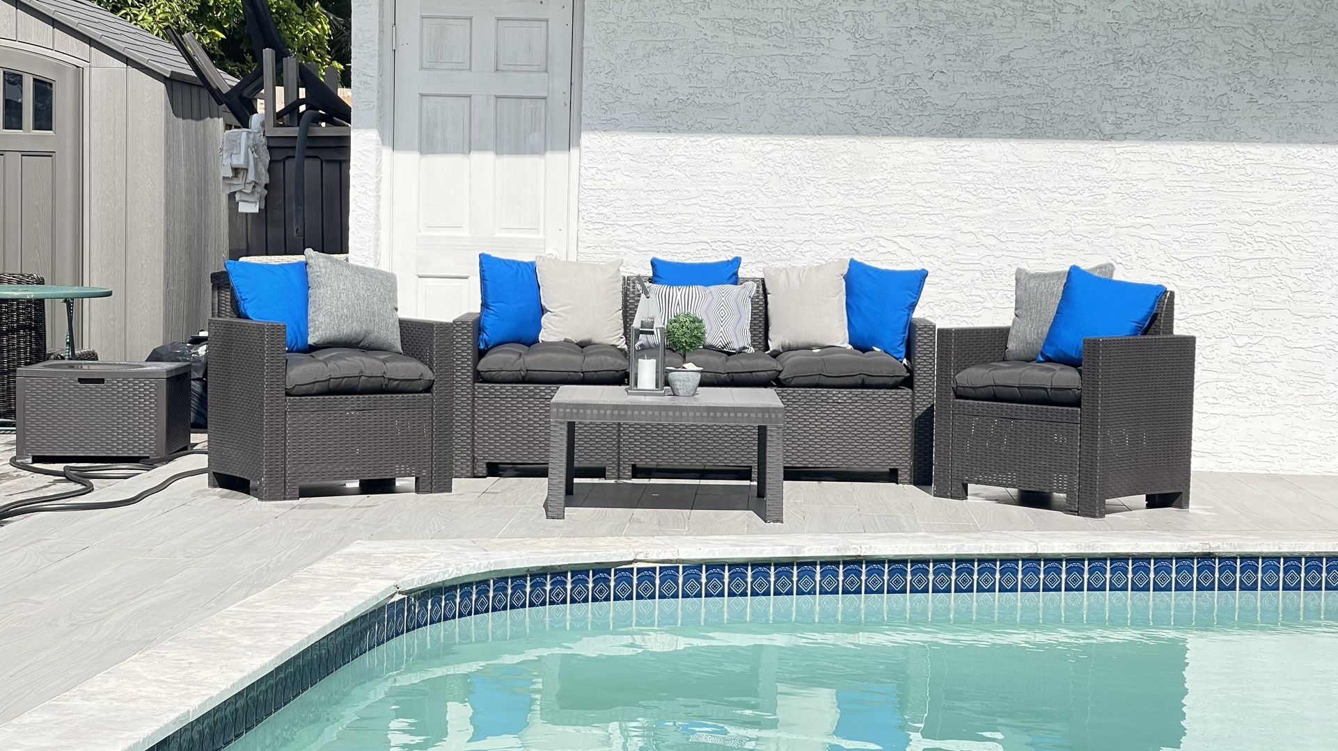 Outdoor Furniture/patio Furniture/outdoor Sofa Set/patio Seating Set/outdoor Seats/muebles De Patio Terraza