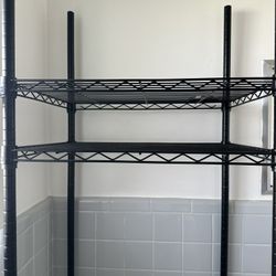 bathroom rack