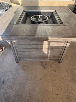 Large Unused Firepit Come With Cover, TANK NOT INCLUDED