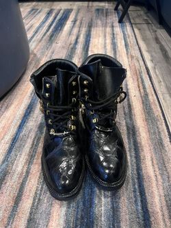 Alligator Boots Ostrich