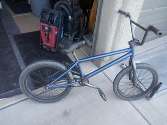 dk 20" bmx bike never flat front tire no brakes. Rides smooth as ice.