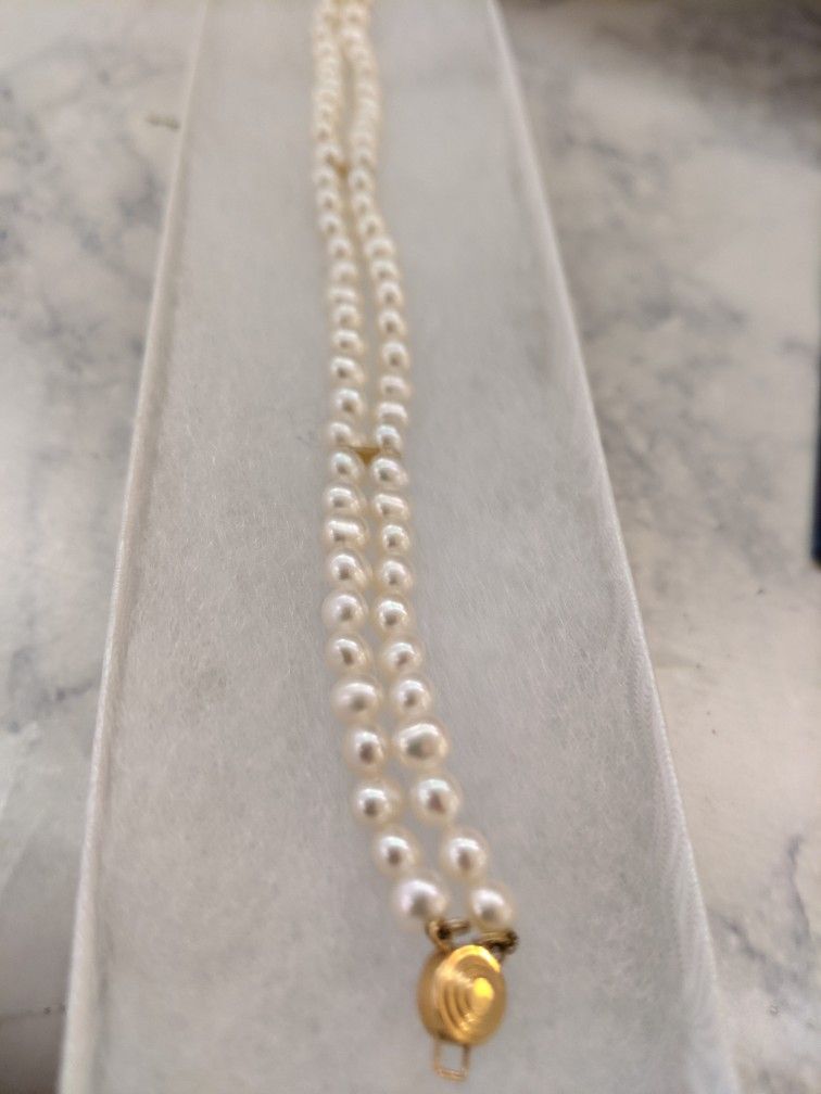 14K PEARL BRACELET NATURAL