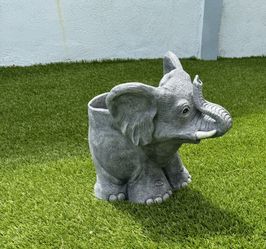 elephant flower pot