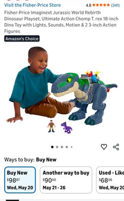 Fisherprice imaginext jurrasic world