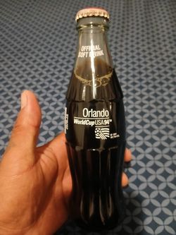 Offical World Cup 94 Coke Bottle