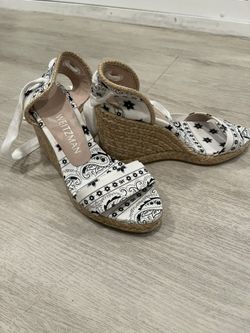 Stuart Weitzman Espadrille Wedge Sandal - Brand New!
