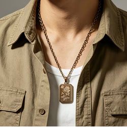 🔥✨NEW VINTAGE STYLE GLASS NECKLACE