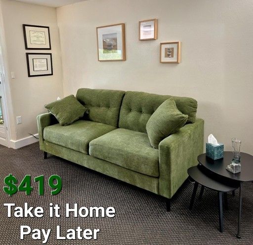 BIXLER OLIVE SOFA